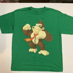 Super Mario Donkey Kong T-Shirt 10/12 Green